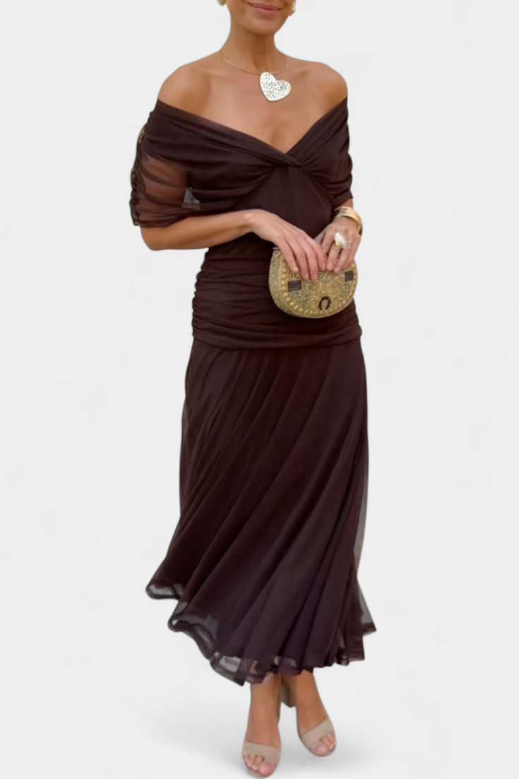 VALENTINA WILDFLOWER V-DRESS