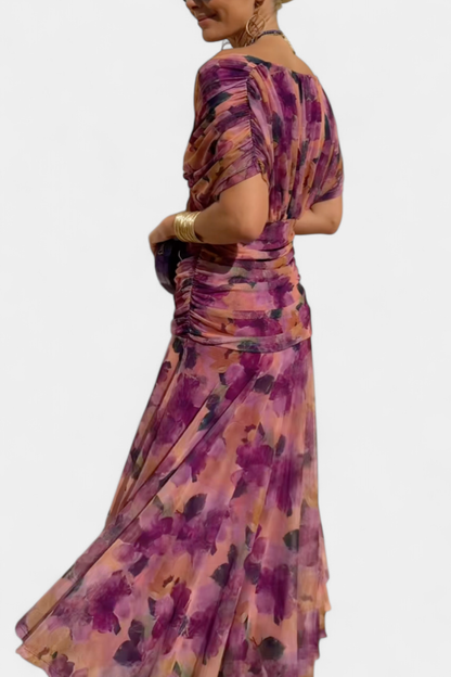 VALENTINA WILDFLOWER V-DRESS