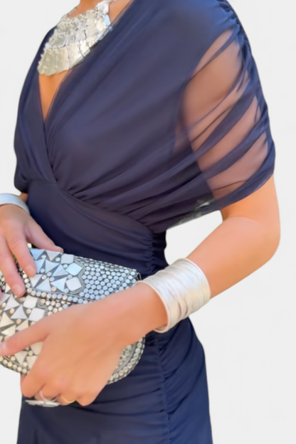 VALENTINA WILDFLOWER V-DRESS