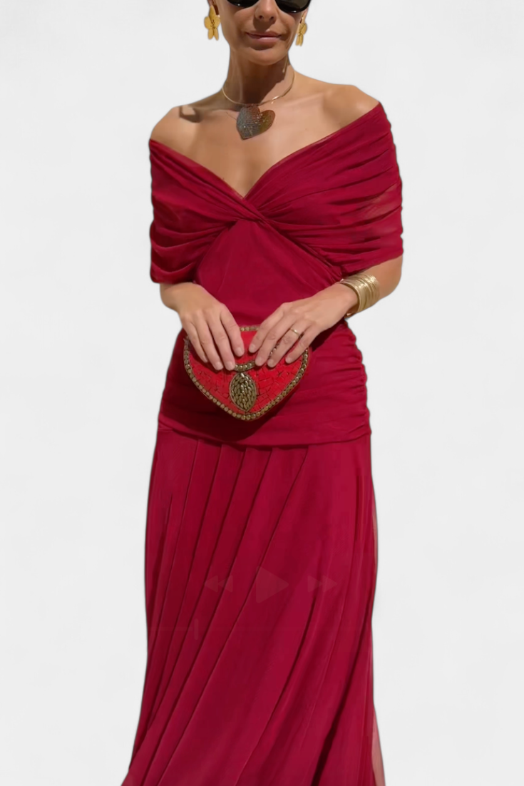 VALENTINA WILDFLOWER V-DRESS