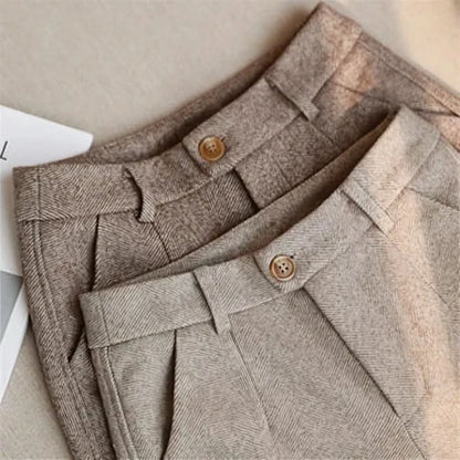 BECKFORD WOOL TROUSERS