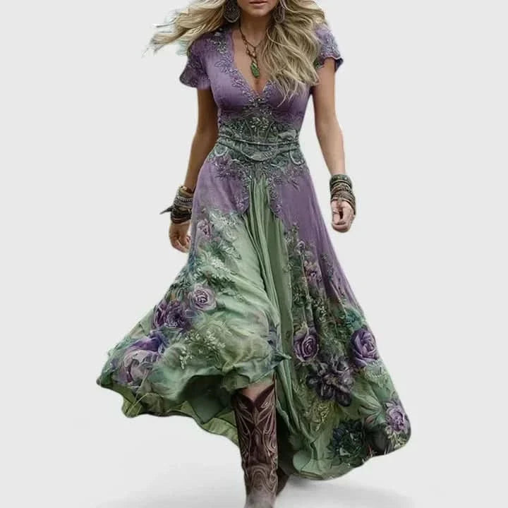 SOPHIA ELEGANT MAXI DRESS