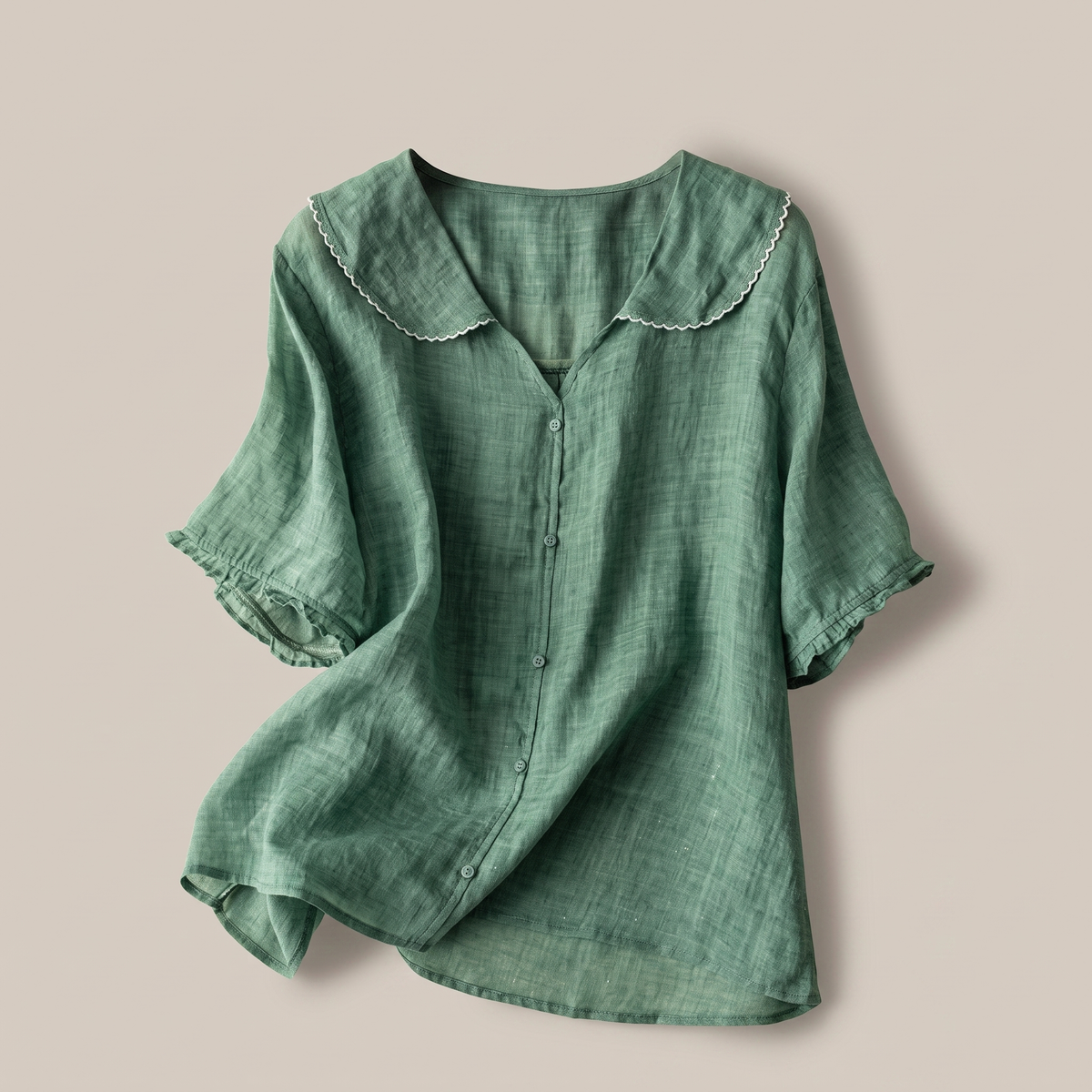 ADÈLE LINEN BLOUSE