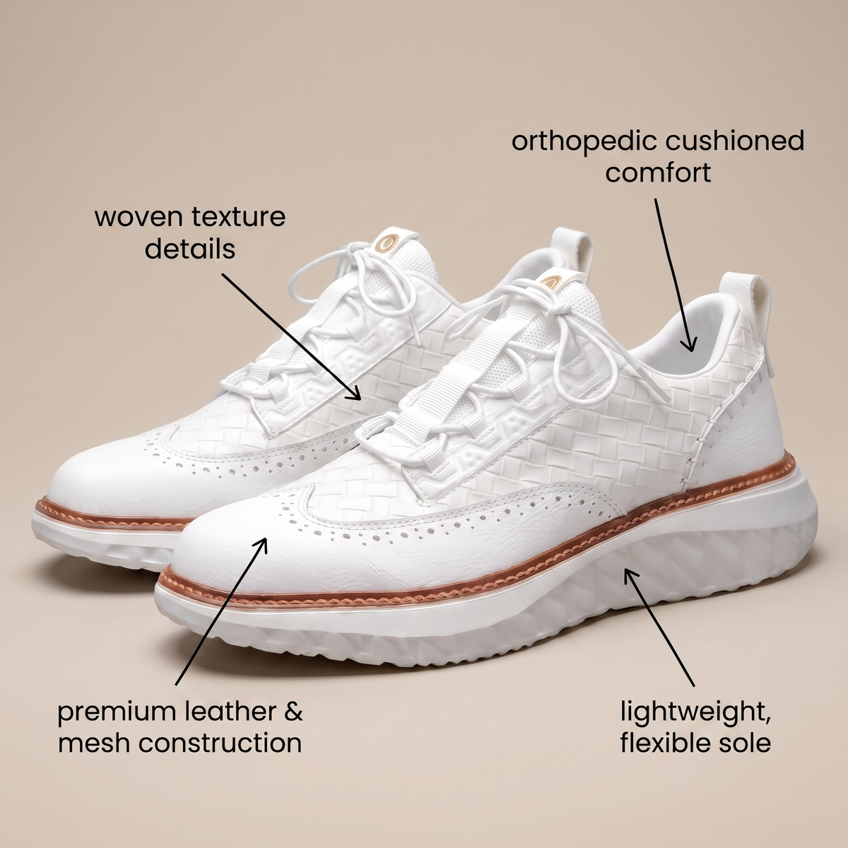ALDEN LEATHER SNEAKER