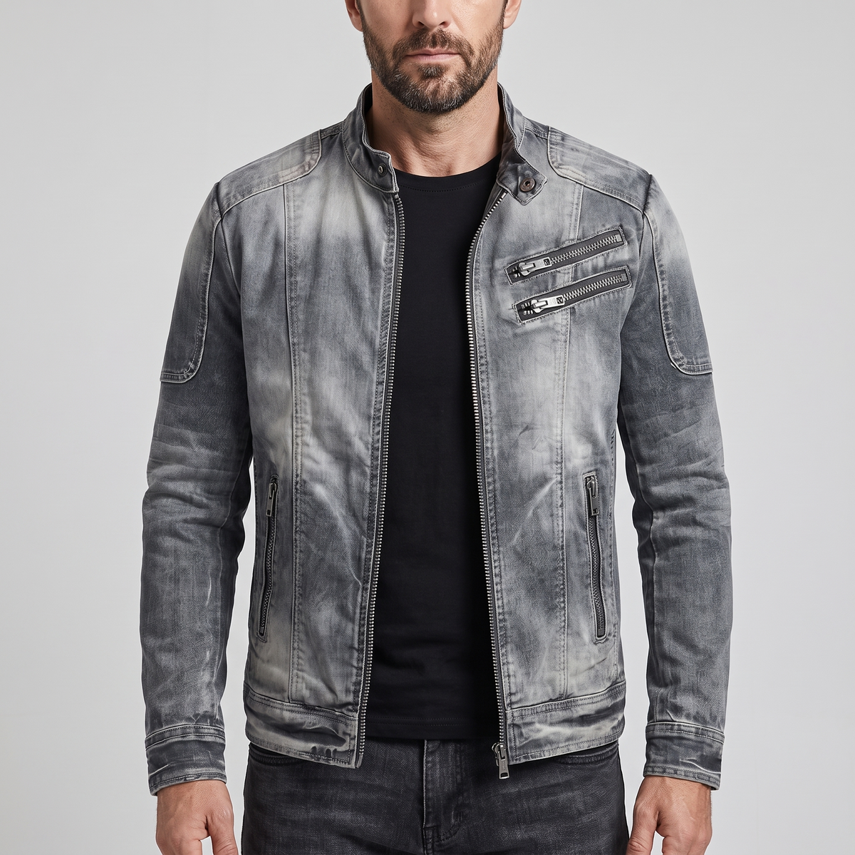ALESSIO RETRO DENIM JACKET