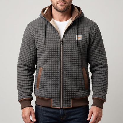 ARDEN LINED QUILTED FLEECE JACKET