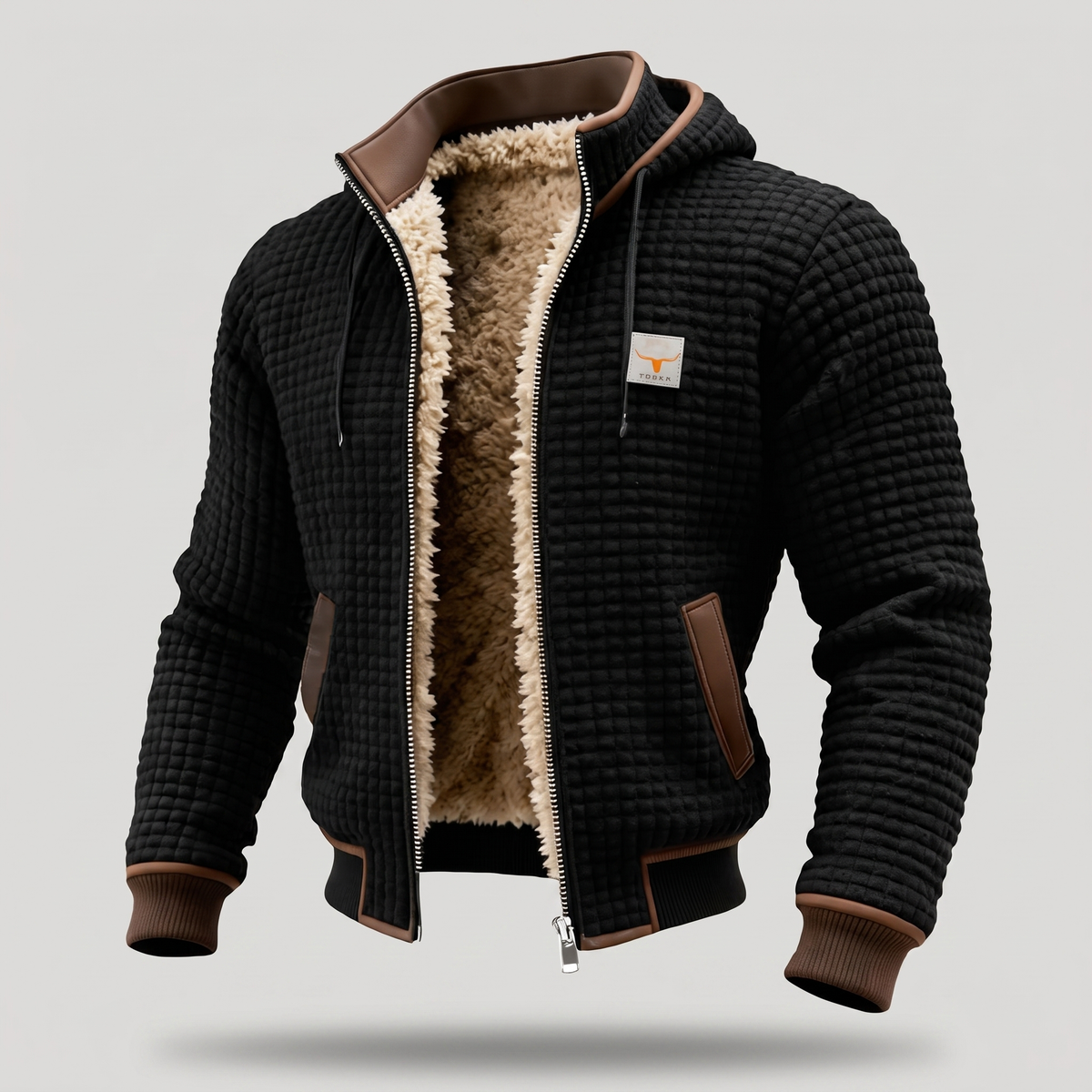 ARDEN LINED QUILTED FLEECE JACKET