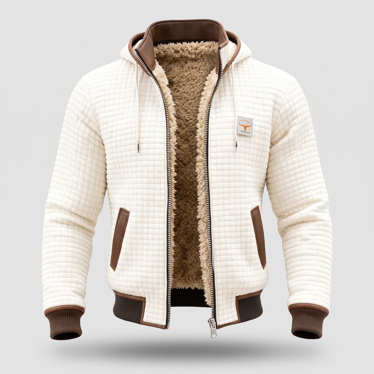 ARDEN LINED QUILTED FLEECE JACKET