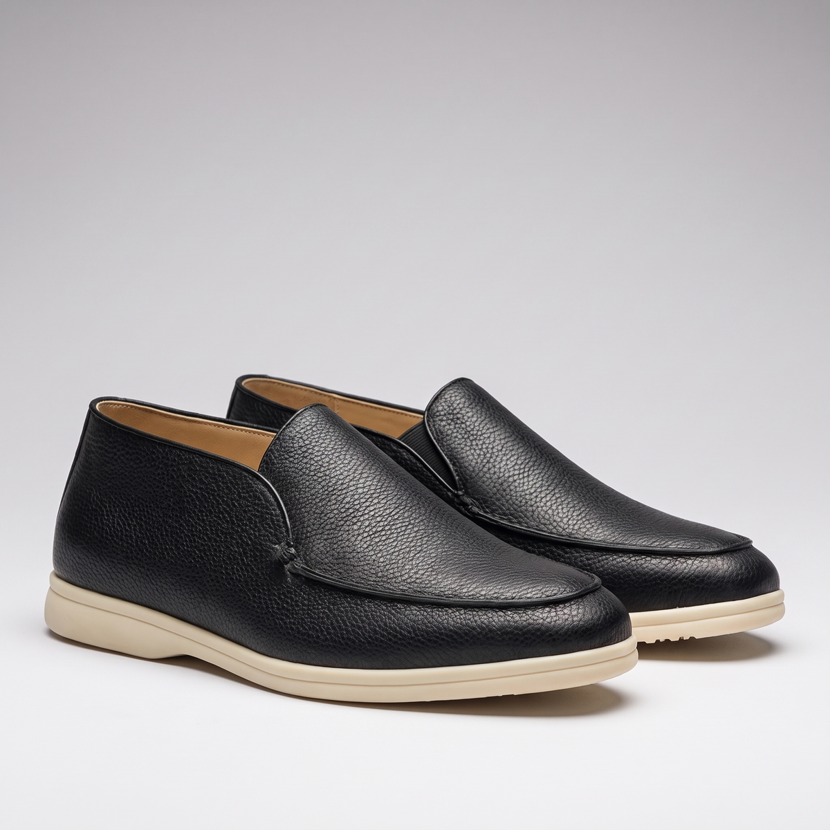 AUREX LEATHER LOAFERS