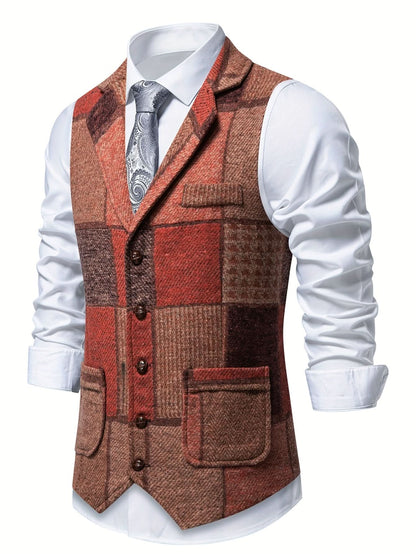 CALDWELL HERRINGBONE VEST