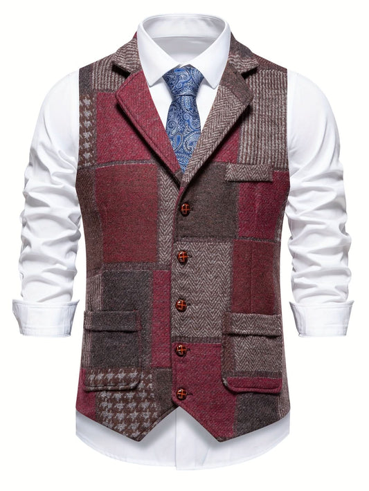 CALDWELL HERRINGBONE VEST