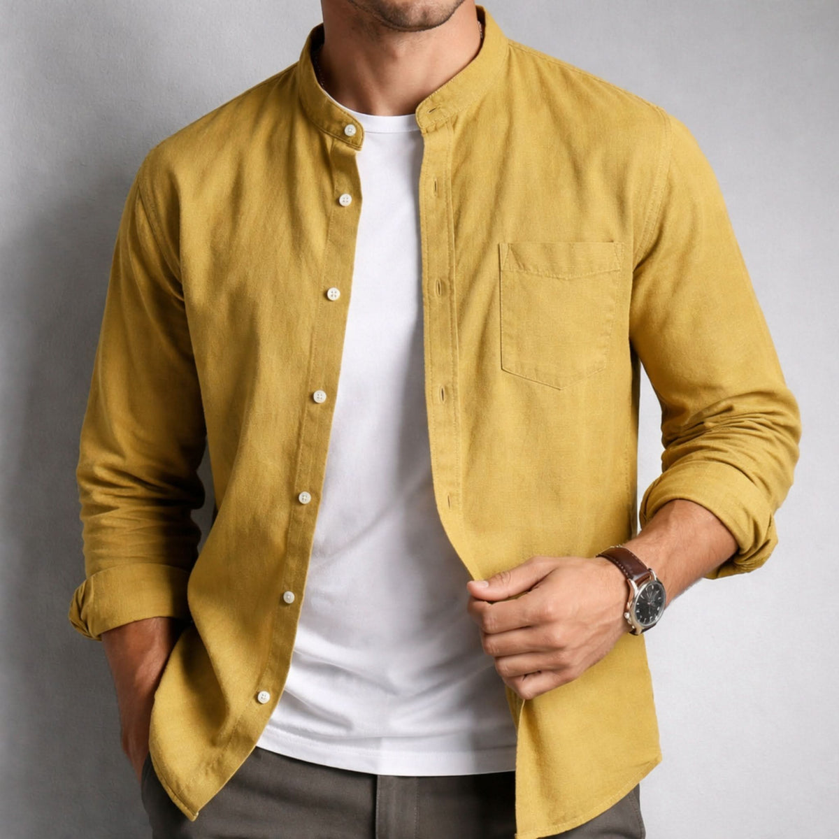 RILEY CASUAL LINEN SHIRT