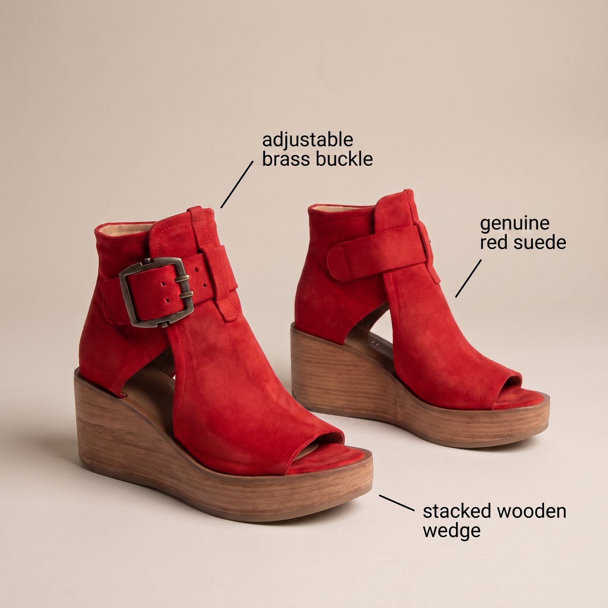 BELLWICK SUMMER WEDGE BOOTS