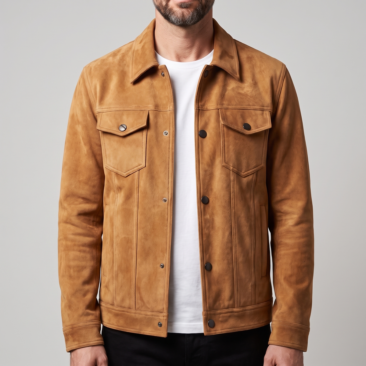 BEVERLY SUEDE RETRO JACKET