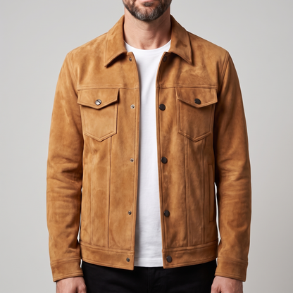 BEVERLY SUEDE RETRO JACKET