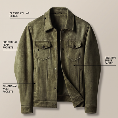 BEVERLY SUEDE RETRO JACKET