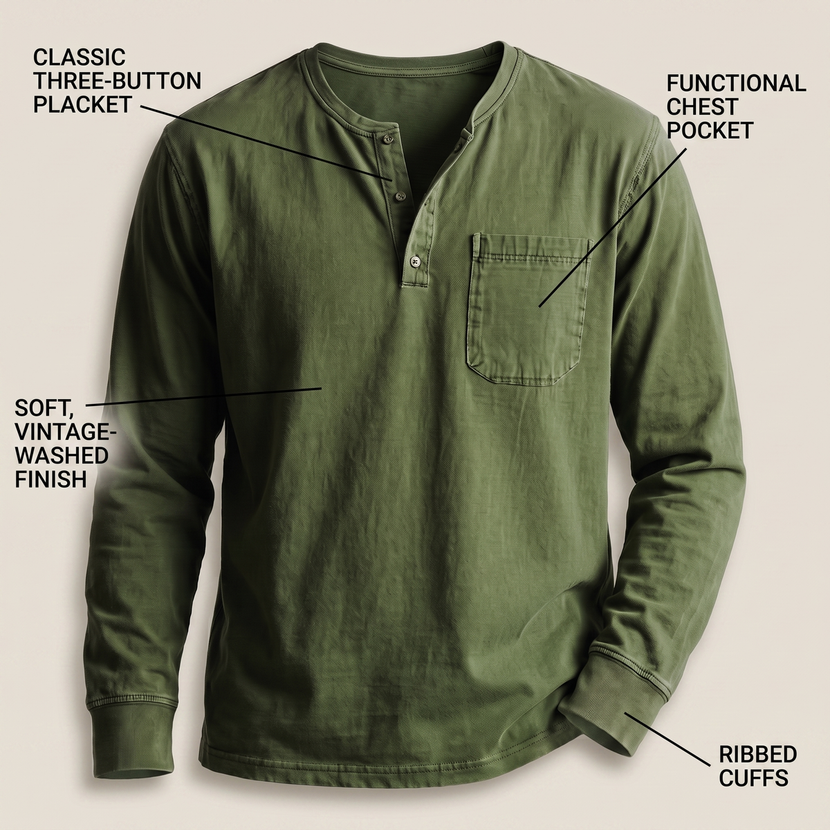 BRAMLEY CLASSIC HENLEY