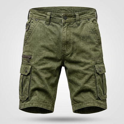 BRAMSHAW POCKET DENIM SHORTS