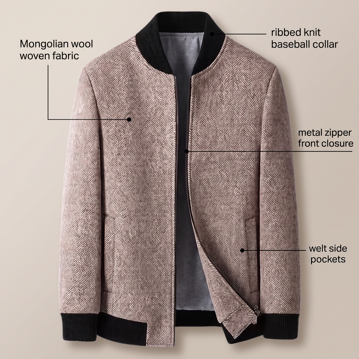 BRANFORD WOOL JACKET