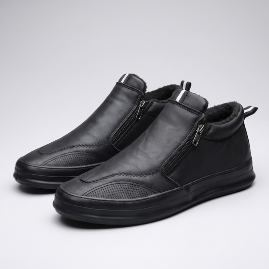 BROOKS LEATHER SNEAKERS