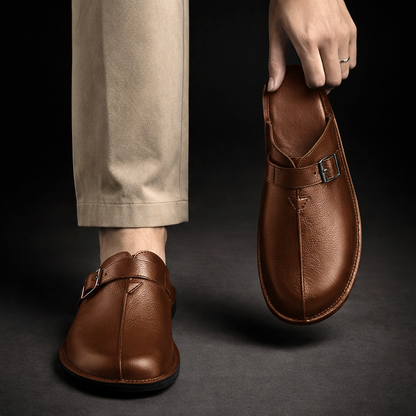 WHITCOMBE LEATHER MULES