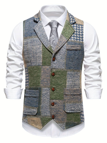 CALDWELL HERRINGBONE VEST