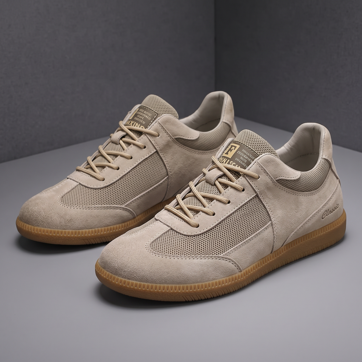 CALVINO GENUINE LEATHER SNEAKER