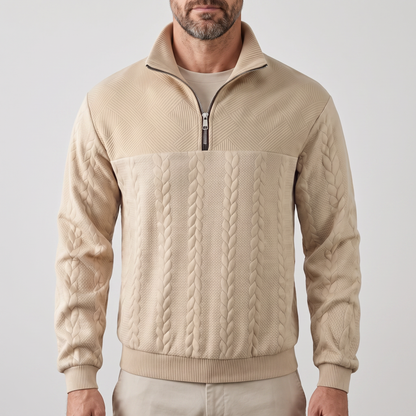 CAMDEN PREMIUM QUARTER ZIP SWEATSHIRT