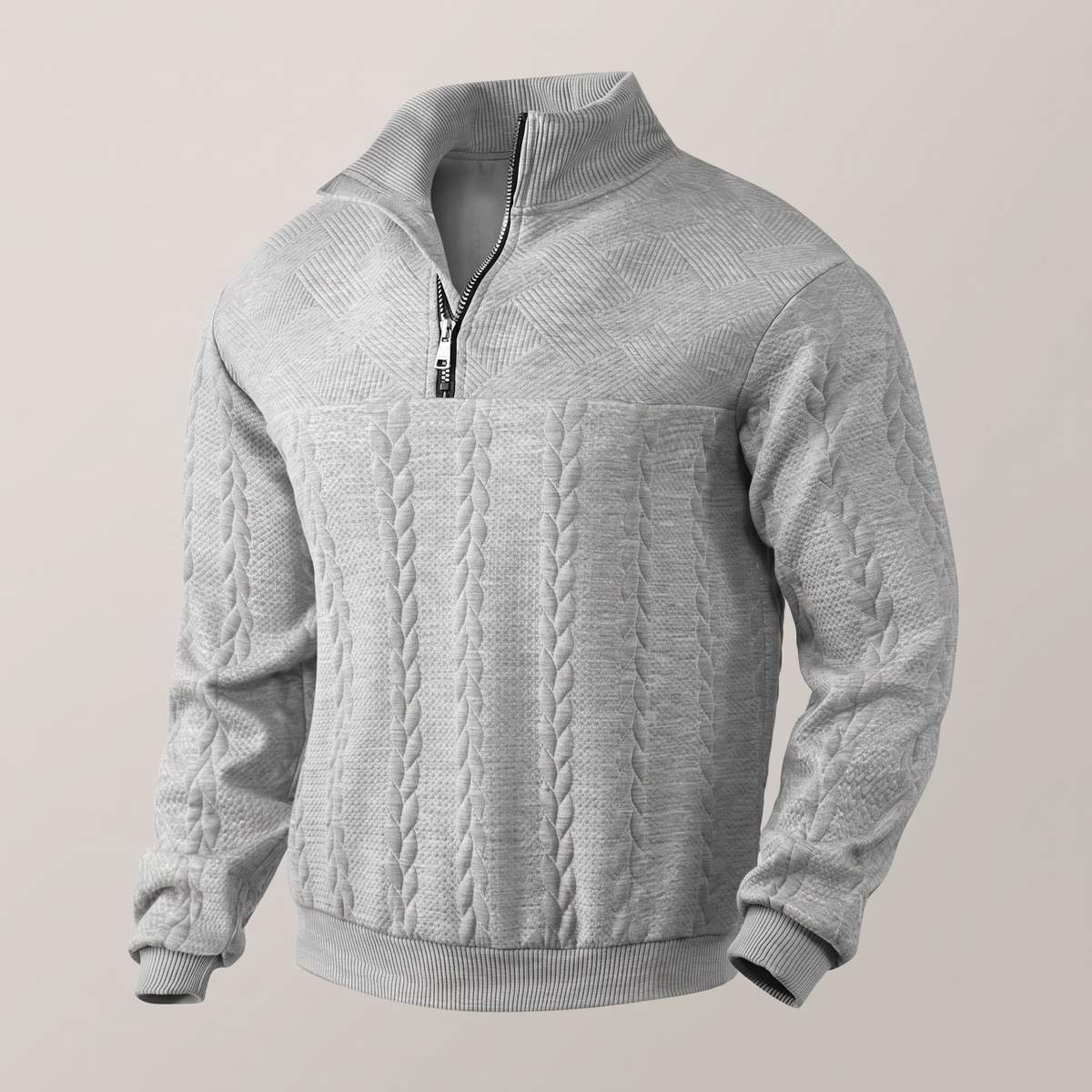 CAMDEN PREMIUM QUARTER ZIP SWEATSHIRT