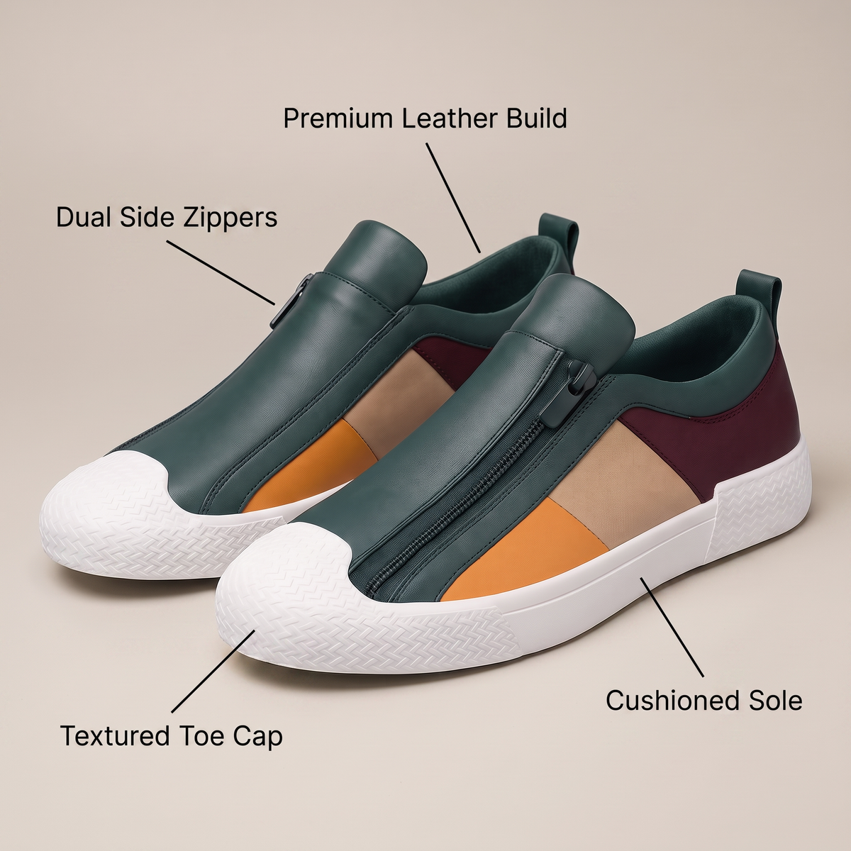 CARRADON LEATHER SNEAKERS