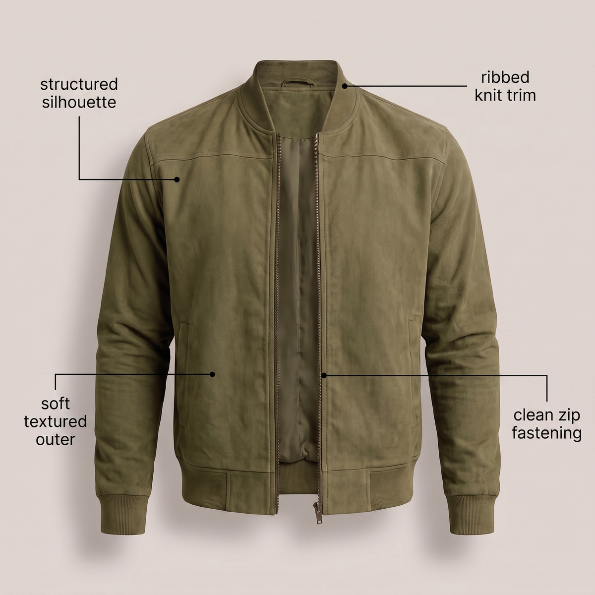 CARTER PREMIUM SUEDE JACKET