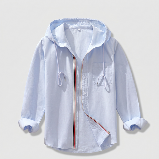 CASA LINEN HOODIE