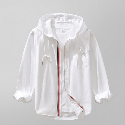 CASA LINEN HOODIE