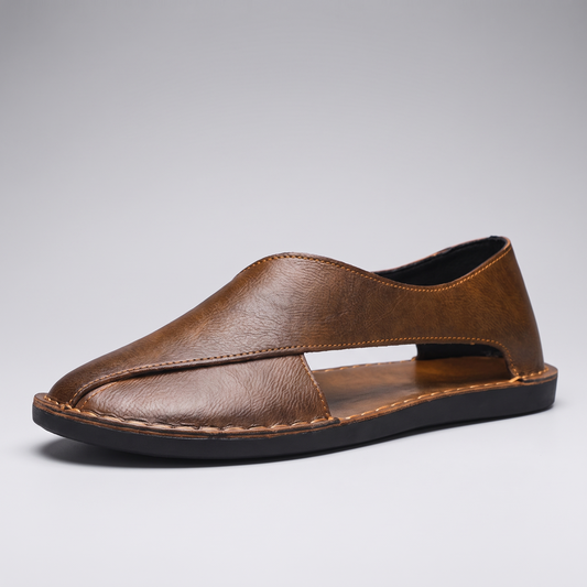 CASCADE LEATHER SANDALS