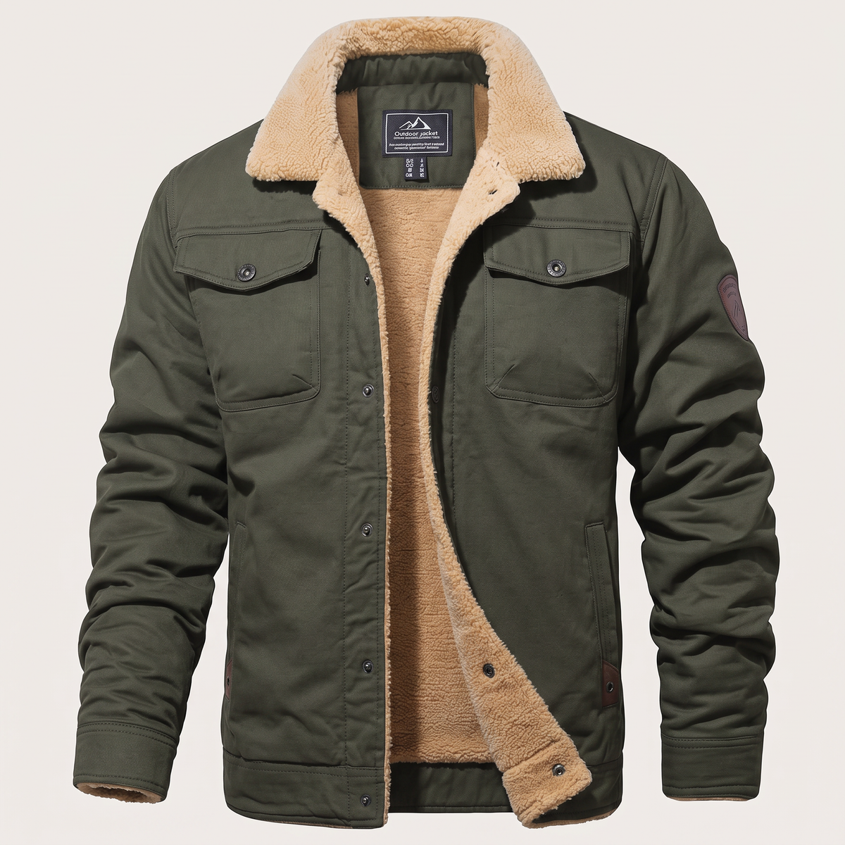 CASEY FLEECE BOMBER JACKET