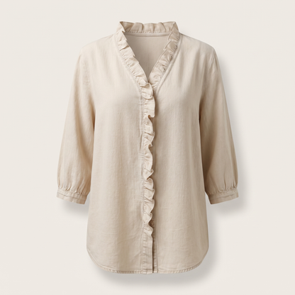 CELESTE RUFFLE TOP