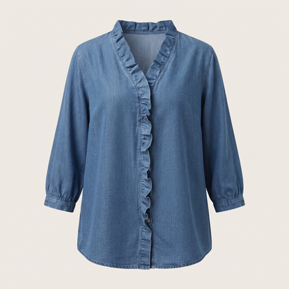 CELESTE RUFFLE TOP