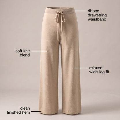 CHLOÉ ROUSSEAU LIGHT KNIT PANTS
