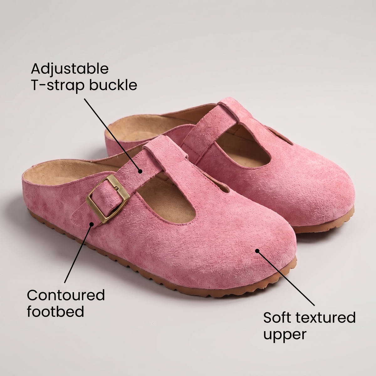 CLARA STREAMLINED COMFORT CLOGS