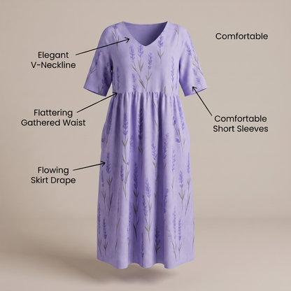 COMFORTABLE FLOW DRESS