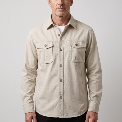 CORBIN CANVAS OVERSHIRT