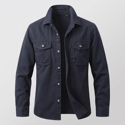 CORBIN CANVAS OVERSHIRT