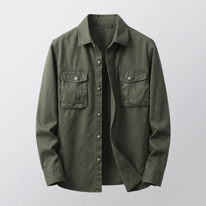 CORBIN CANVAS OVERSHIRT