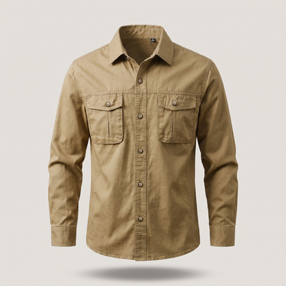 CORBIN CANVAS OVERSHIRT