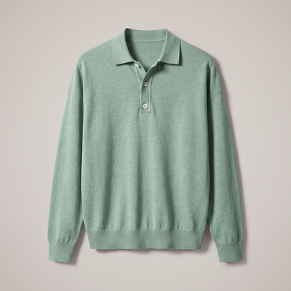 CORVIN WOOL POLO SHIRT