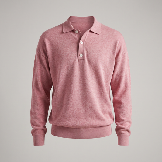 CORVIN WOOL POLO SHIRT