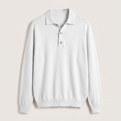 CORVIN WOOL POLO SHIRT