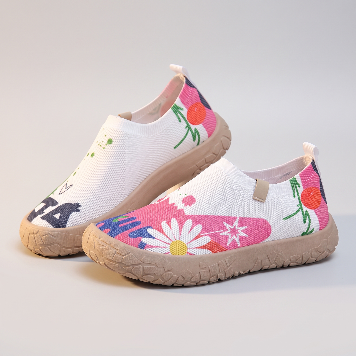 NAOMI HAND-PAINTED COMFORT SHOES