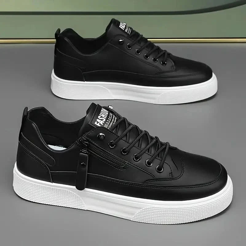 SORRENTO LEATHER TRAINERS