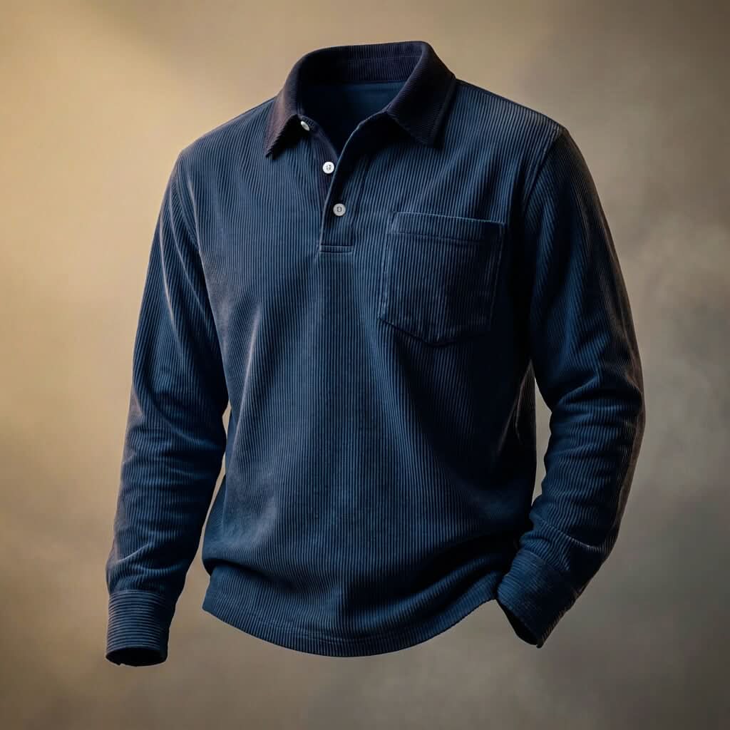 ROWLEY CORDUROY POLO SHIRT